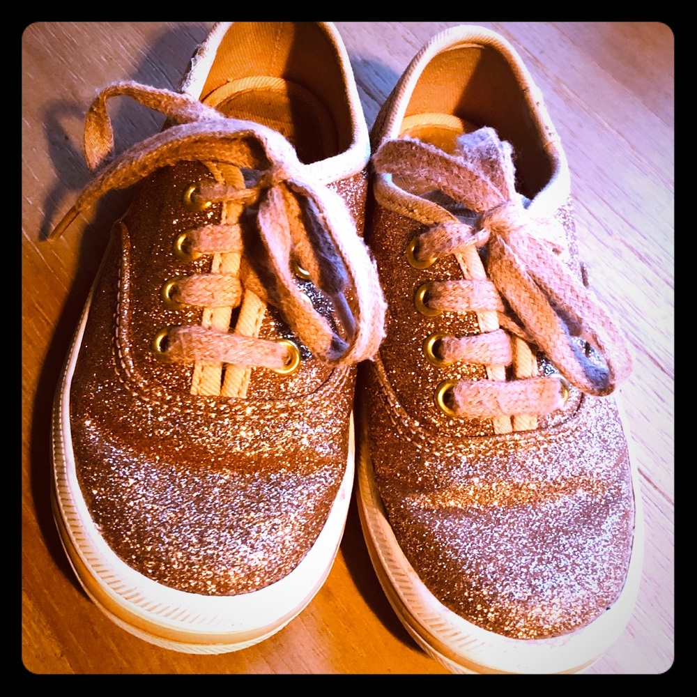Kate Spade Toddler sparkly tennis shoes